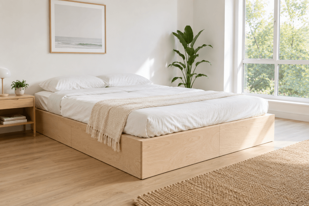 Box Frame with Plywood Top