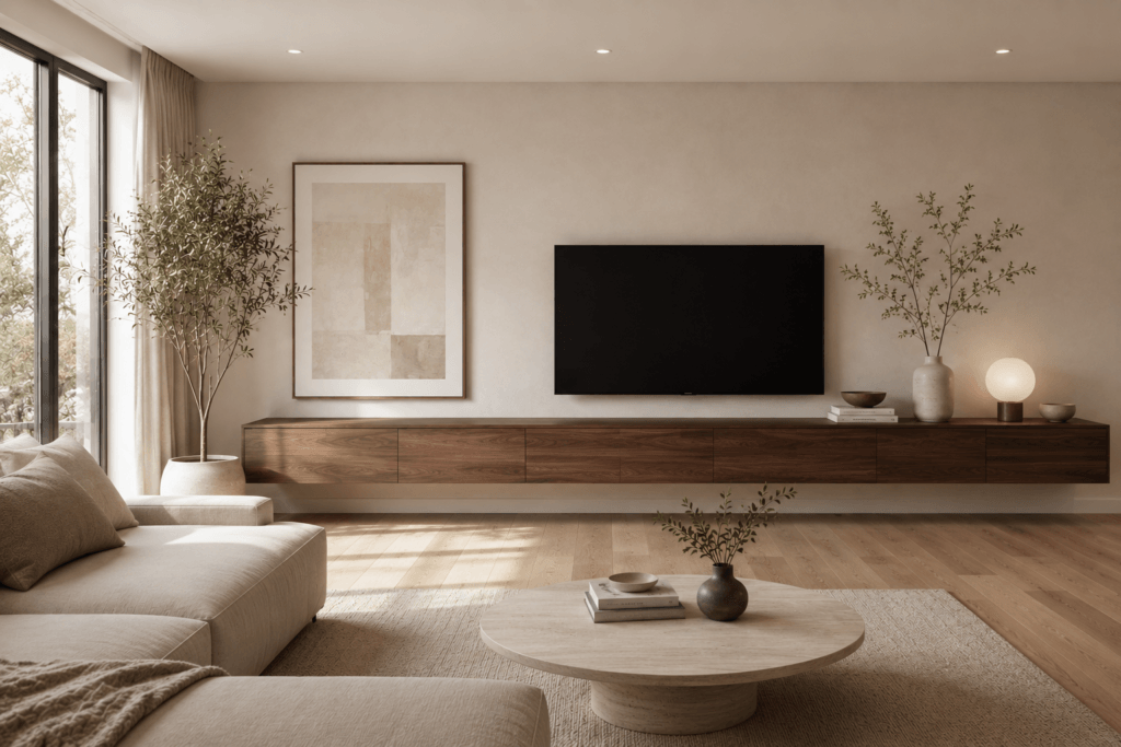 Wide Media Console