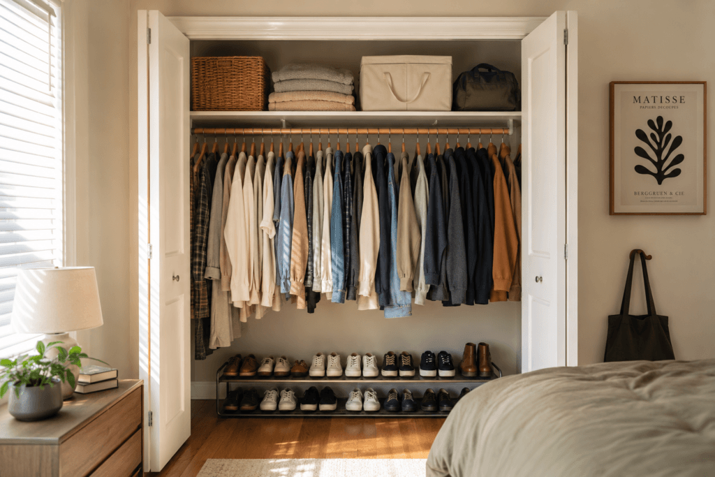 small closet organizer ideas