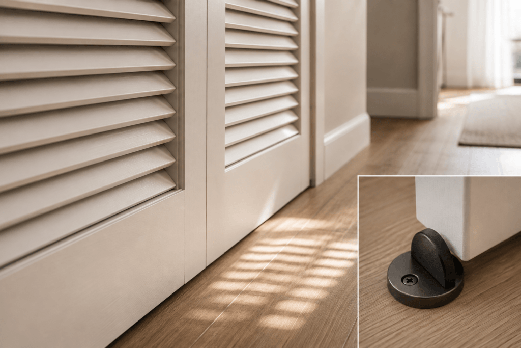 Louvered Doors for Linen or Utility Closets