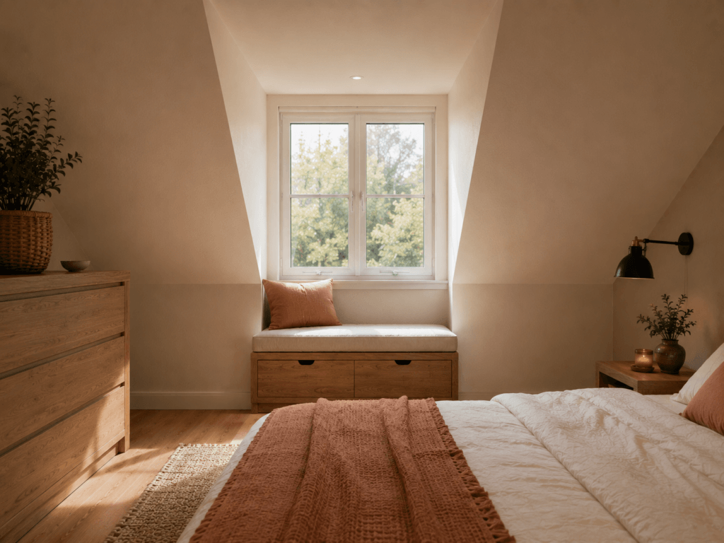 Add a Window Seat Only If the Slope Allows Sitting Height