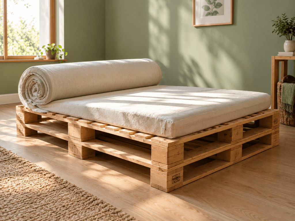 Pallet Frame With Sanded Edges